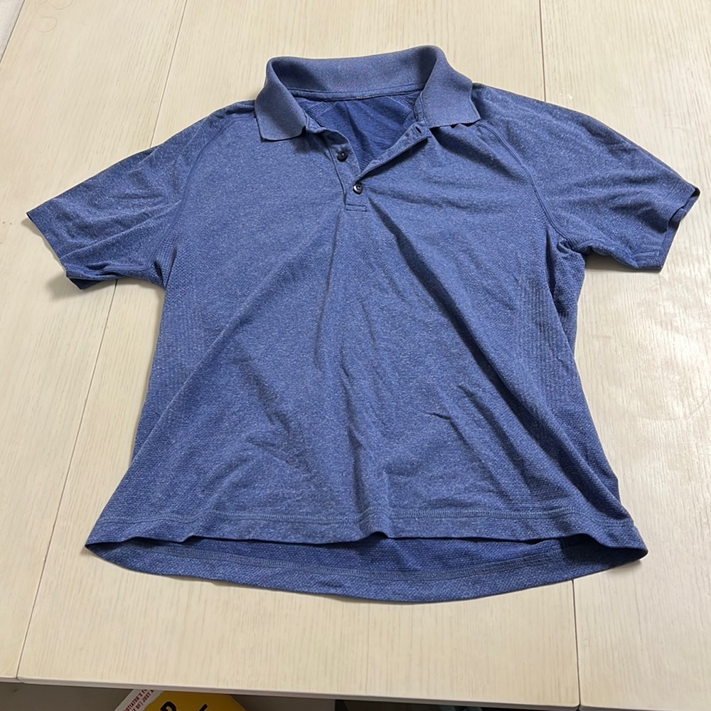Lululemon blue polo